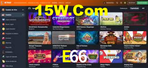 E66: Jogos de Caça-Níqueis-Altas Recompensas, Roleta-Velocidade, Blackjack-Desafios Máximos